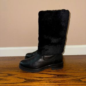 Frye Natalie Cuff Lug Winter Boots, 8-1/2